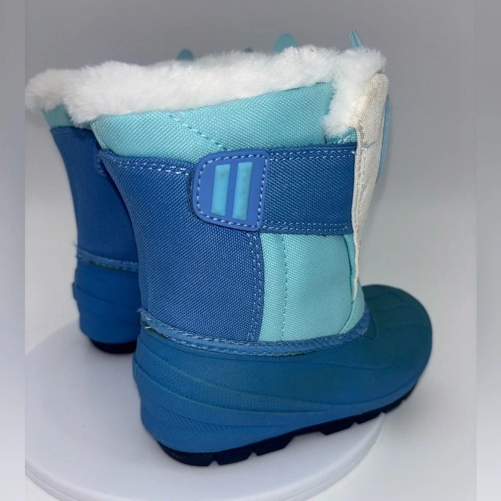 CAT & JACK Toddler Winter Boot Monster Frankie Snow Insulated‎ Waterproof Blue 7